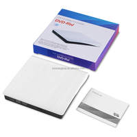 Vente directe d'usine OEM haute vitesse 8X DVD-RW lecteur optique CD-RW externe USB 3.0 Plug and Play pour ordinateur de bureau ordinateur portable noir