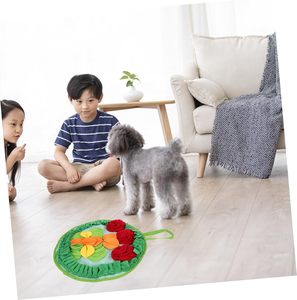 Tapis de renifflement antidérapant pour chiens et lapins, tapis de recherche de nourriture pour animaux de compagnie, tapis d'entraînement au renifflement pour chiens, vente en gros - Product Image 2