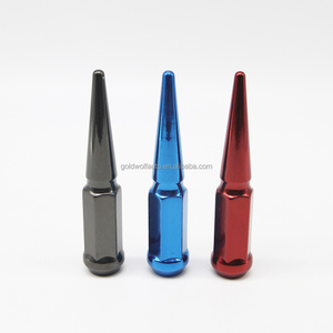 Dado per ruota esagonale a punta cromato argento <span class=keywords><strong>24</strong></span>+1 19mm 14x1.5 - Product Image 5
