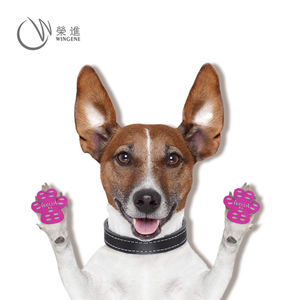 Autocollants antidérapants pour pattes de <span class=keywords><strong>chien</strong></span>, protègent <span class=keywords><strong>les</strong></span> pattes de <span class=keywords><strong>chien</strong></span> de la saleté, des coupures et de la chaleur, imperméables - Product Image 4