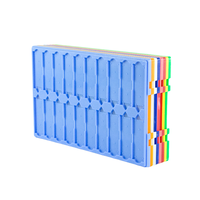Factory Wholesale Microscope Slide Storage Plate Mailer Tray 20pcs Lab Slide Drying Plate