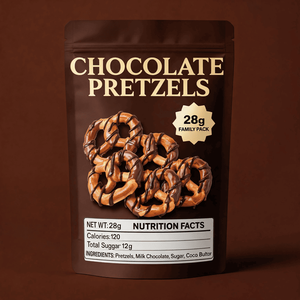 Bolsa de Aluminio y Mylar de Grado Alimenticio, Tipo Stand-up, para Envasado de Chocolate Premium, a Prueba de Olores, con Cierre Hermético - Product Image 4