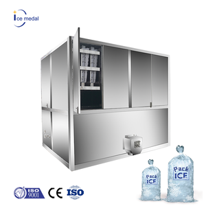 ICEMEDAL 1 ถึง 10 ตันคุณภาพสูงเครื่องทําน้ําแข็งอัตโนมัติสําหรับโรงแรมเครื่องทําน้ําแข็งโรงงาน maquina de hielo en cubo - Product Image 2