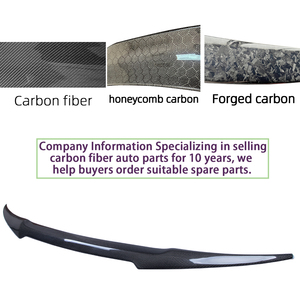 สปอยเลอร์หลังคาร์บอนไฟเบอร์ทรง M4 สำหรับรถ BMW ซีรีส์ 1 E82 คูเป้/ซีดาน ปี 2007-2013 - Product Image 4