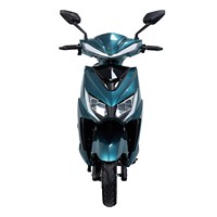 Moto électrique scooter adulte personnalisable, design rétro gris argenté, haute performance 60V, fabrication OEM ODM