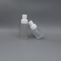 Récipient de parfum cosmétique vide 10ml 20ml 30ml 50ml 80ml 100ml 120ml Flacon de pulvérisation de brouillard en verre Flacon de pulvérisation en verre dépoli
