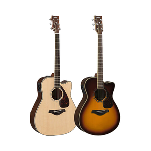 <span class=keywords><strong>Guitare</strong></span> <span class=keywords><strong>Folk</strong></span> <span class=keywords><strong>Yamaha</strong></span> FSC-TA 40 pouces, Boîte Électrique Vibrante, Table en Épicéa Ingman, Corps en Acajou, Performance, Découpe - Product Image 4