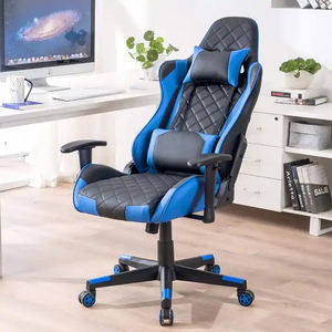 Silla de Juego Reclinable de 180° con Respaldo Alto Ajustable en Altura, Silla de Masaje con Marco de Metal y Espuma Original para Juegos de PC - Product Image 6