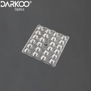 플라스틱 PMMA PC 물자 프레넬 렌즈 50X50 24 다이오드 Led 램프를 위한 20 도 Led Len Smd 3030 5050 렌즈 - Product Image 1