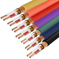 Câble de microphone en cuivre pur OFC, son professionnel, audio équilibré, bobine de fil en vrac, gaine PVC, stock disponible, pour caméra