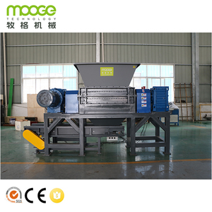 Broyeur à Double/deux arbres pour le recyclage des déchets métalliques/pneus d'occasion/déchets solides/plastique/bois - Product Image 2