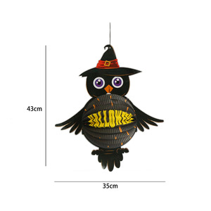 Decoraciones <span class=keywords><strong>de</strong></span> Linternas para Fiesta <span class=keywords><strong>de</strong></span> Halloween, Adornos Colgantes <span class=keywords><strong>de</strong></span> Techo, Accesorios 3D <span class=keywords><strong>de</strong></span> Araña y Murciélago, Decoración para Casa Embrujada y Bar, para Interiores y Exteriores - Product Image 5