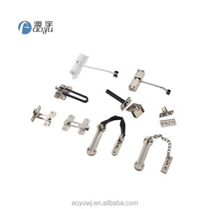 Système de sécurité Ferme-porte automatique Alliage d'aluminium Ressort automatique Intensité de ton argent <span class=keywords><strong>180</strong></span> degrés Glissières Ferme-porte - Product Image 6