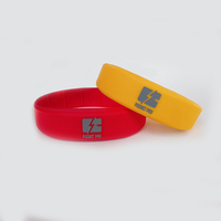 Bracelet en silicone ultra-fin NFC NTAG213 personnalisé, noir, pour événements, fêtes, festivals, partage sur les réseaux sociaux, URL RFID encodée