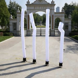 Muñeco Inflable Gigante para Exteriores, Figura Inflable Comercial, Bailarín Inflable Blanco para Eventos de Marca - Product Image 1