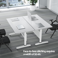 Ensemble Chaise et Table d'Étude Pliables Écologiques Modernes pour Étudiants, Plateau en Bois MDF, Roues Doubles, Mobile et Multifonctionnel pour l'École