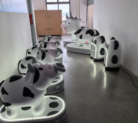 Juguete Interactivo de Simulación de Ordeño de Vacas para Niños, Juego de Rol de Granjero, Equipo para Interiores, para Cafeterías, Centros Comerciales, Guarderías, Fiestas y Parques Infantiles