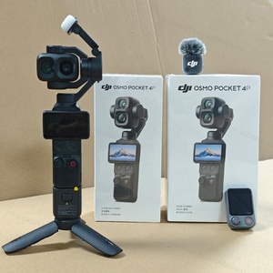 <span class=keywords><strong>DJI</strong></span> <span class=keywords><strong>Osmo</strong></span> Pocket 4P Kit para Creadores de Vlogs, Gimbal de Doble Cámara, 103GB Incorporados, 17 Stops D-Log2, Zoom Óptico 3x, Wi-Fi 6, en Stock - Product Image 2