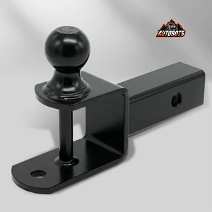 <span class=keywords><strong>Attelage</strong></span> de remorque forgé en acier au carbone de 2 pouces carré avec <span class=keywords><strong>boule</strong></span> de 2 pouces, 3500 lb pour VR, VTT, UTV, remorquage tout-terrain, support de <span class=keywords><strong>boule</strong></span> d'<span class=keywords><strong>attelage</strong></span> - Product Image 1