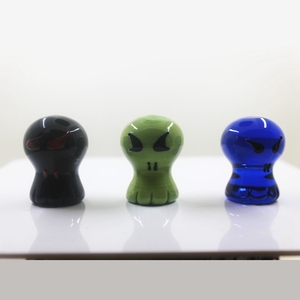 Handmade Murano Halloween lampwork Glass <span class=keywords><strong>Ghost</strong></span> bức tượng trang trí thân thiện với môi tùy chỉnh đầy màu sắc tùy chỉnh kích thước bán buôn thủy tinh thủ công mỹ nghệ - Product Image 3