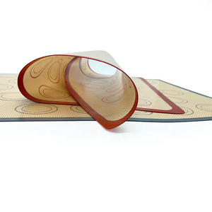 Tapis de cuisson grande taille, tapis en silicone résistant à la chaleur et antiadhésif, tapis coloré en gros - Product Image 3