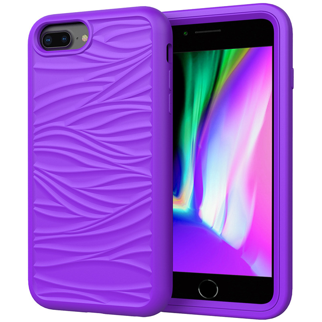 2025 New Unique Liquid Silicone Waterproof Shockproof Anti Slip Solid Mobile Phone Cases Cover for iPhone 6 7 8G IPhoneSE