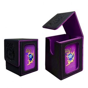 Double Sleeve 100+ Window Paper Storage Box for Cards Commander <b>Deck</b> Display Board for Board Game - Product Image 1