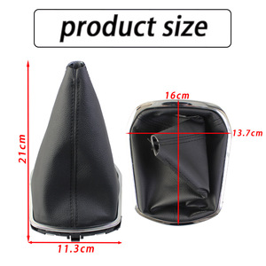 Chevrolet Cruze 2016 Manual Gear <b>Knob</b> Leather <b>Shift</b> Boot Dust Cover - Product Image 4