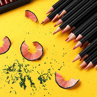 Bview Art : Crayons de couleur à mine souple, 72 couleurs vives, en stock, avec boîte métallique