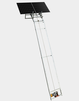 Nouveaux élévateurs à échelle en acier à commande électrique sur mesure avec une hauteur de levage de 2 m pour les projets de construction et de toiture