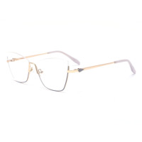 Chine Gros Personnalisé Lunettes De vue De Mode En Métal Cadre Optique Lunettes Pour Femmes