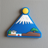 Magnet Kulkas PVC Lunak Ramah Lingkungan 3D Custom - Bentuk Bulat/Bentuk Custom, Magnet Kuat, Souvenir, Logo Warna Custom, Tersedia Grosir