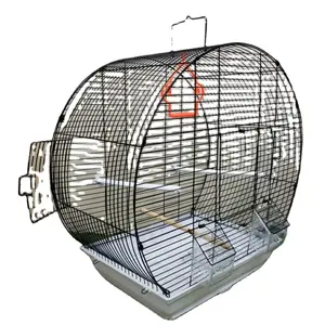 CAGE décorative de cage à oiseaux, accessoire en fil de métal noir, CAGE pour animaux domestiques, pour les oiseaux, nouveauté 2020