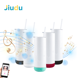Altavoz <span class=keywords><strong>de</strong></span> sublimación en blanco <span class=keywords><strong>de</strong></span> 20oz <span class=keywords><strong>de</strong></span> almacén <span class=keywords><strong>de</strong></span> EE. UU., vaso recto con altavoz, botellas <span class=keywords><strong>de</strong></span> agua <span class=keywords><strong>de</strong></span> sublimación, altavoz <span class=keywords><strong>de</strong></span> vaso <span class=keywords><strong>de</strong></span> diente azul - Product Image 1