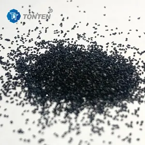 Derusting black corundum 24 mesh grinding black fused alumina