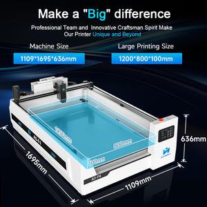 Impresora 3D Mingda AD-F4 de Formato Grande de 1200 mm con Nivelación Automática de 4/2 Colores para Publicidad - Product Image 4