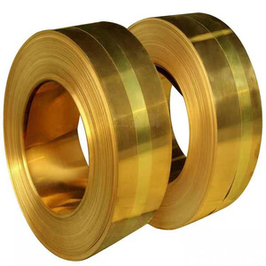 H68 Brass <b>Strip</b> Coils H70 <b>Copper</b> <b>Strip</b> Cutting Service Wuxi Origin - Product Image 1