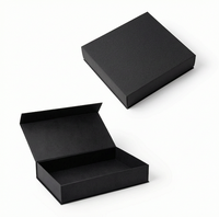 Boîte cadeau rigide magnétique personnalisée, emballage de luxe en gros, boîte à fermeture magnétique, logo personnalisé pour vêtements, cosmétiques, bijoux