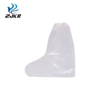 CETTIA KD818 surbottes en plastique jetables imperméables avec élastique pour vétérinaire