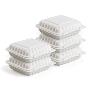 Contenedores tipo clamshell desechables aptos para microondas para hamburguesas, caja para alimentos - Product Image 5