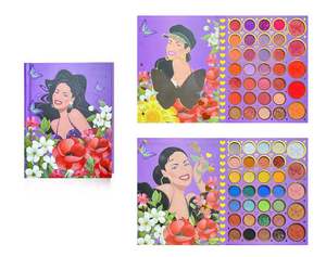 พาเลทอายชาโดว์แปรงอายแชโดว์สำหรับผู้หญิง,ปรับแต่งโลโก้ได้ตามต้องการพาเลทอายชาโดว์แบบไม่มีส่วนประกอบของวีแกนสามารถกันน้ำได้ - Product Image 4