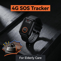 Montre connectée GPS 4G VS18, écran carré, bouton SOS pour personnes âgées, positionnement multi-mode Beidou WIFI LBS, charge magnétique