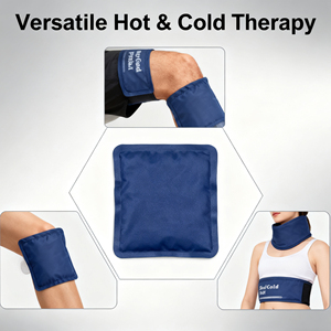 Impacco Gel Caldo/Freddo OEM 23x13cm Multiuso per Sollievo dal Dolore e Mal di Testa con Sacchetto di Ghiaccio e Patch in Gel - Product Image 6