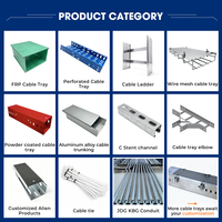Échelle à câbles en alliage d'aluminium haute résistance antirouille pour une gestion efficace des câbles – Vente directe usine