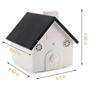 เครื่องควบคุมการเห่าด้วยคลื่นอัลตร้าโซนิคกลางแจ้งช่วยลดการเห่าในรูปบ้านนกสำหรับสัตว์เลี้ยงอุปกรณ์ใหม่ล่าสุด - Product Image 2