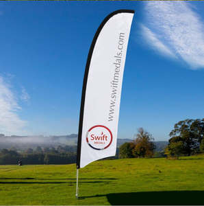 आउटडोर उड़ान बैनर पदोन्नति कस्टम मुद्रित विज्ञापन पंख आंसू-ड्रॉप फ्लैग बाली धनुष समुद्र तट ध्वज - Product Image 3