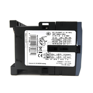 คอนแทค Sie- Mens 3RT60 <span class=keywords><strong>3RT6017</strong></span>-<span class=keywords><strong>1AN21</strong></span> AC220V 12A ปัจจุบัน - Product Image 3