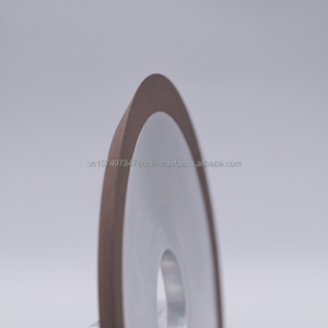 Rueda lapidaria de diamante 1A1 para cuarzo utiliza Unión vitrificada para molienda de forma de precisión - Product Image 1