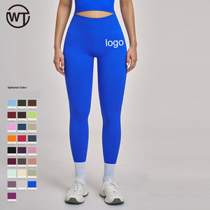 4505 Curve - Leggings da palestra lisci a vita alta senza cuciture nero