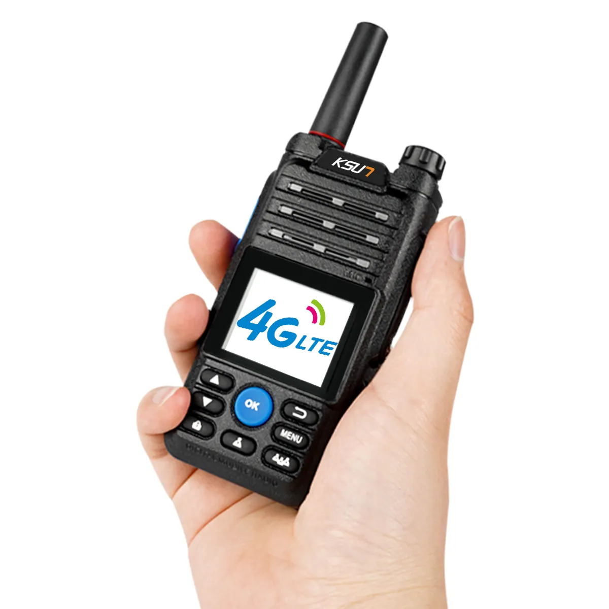 KSUN ZL10 Funk anruf Langstrecken-Walkie-Talkies 500 Meilen 50km Unbegrenzte Entfernung Tragbares 4G 3G 2G WiFi-Poc-Radio